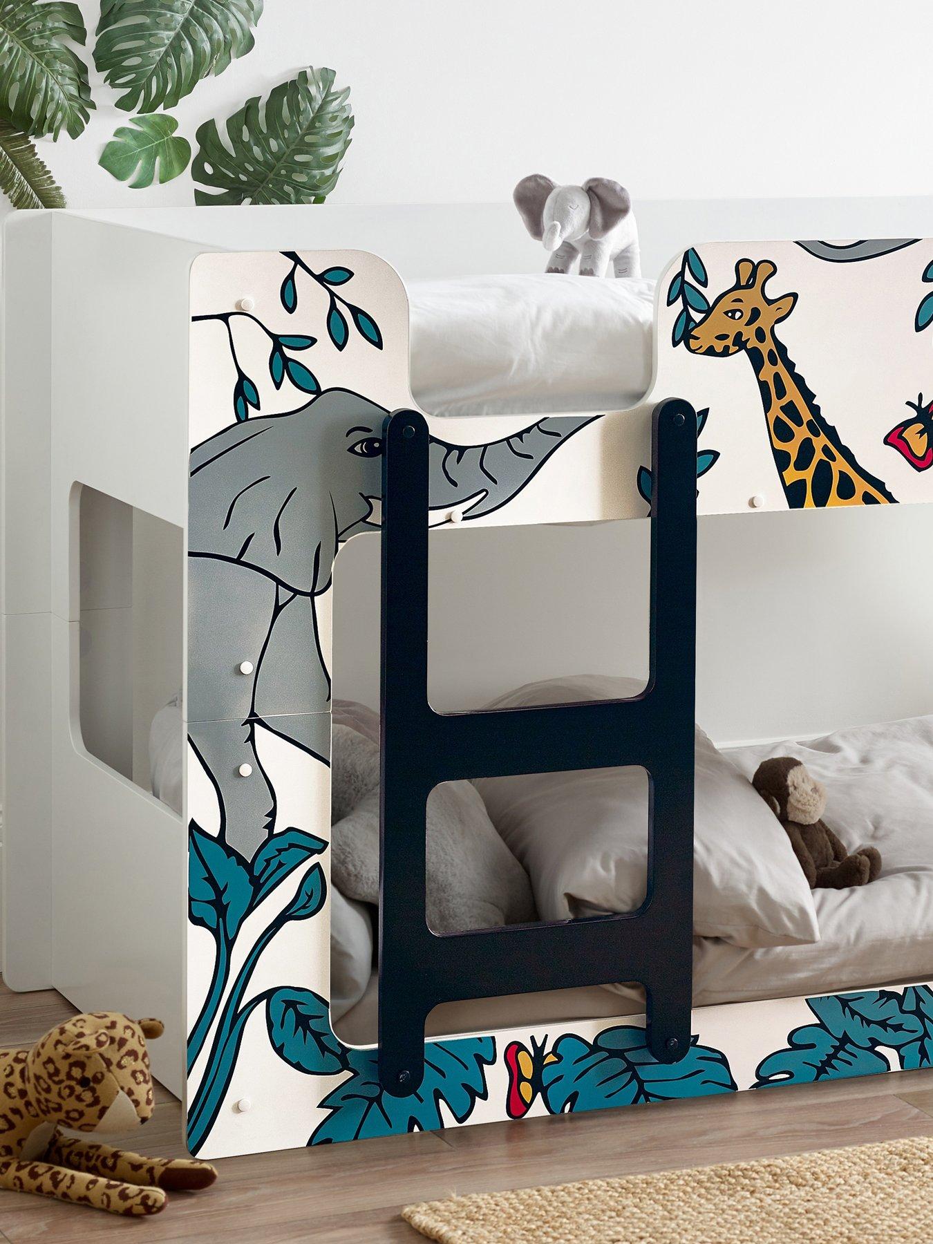 Product photograph of Julian Bowen Safari Bunk Bed from very.co.uk