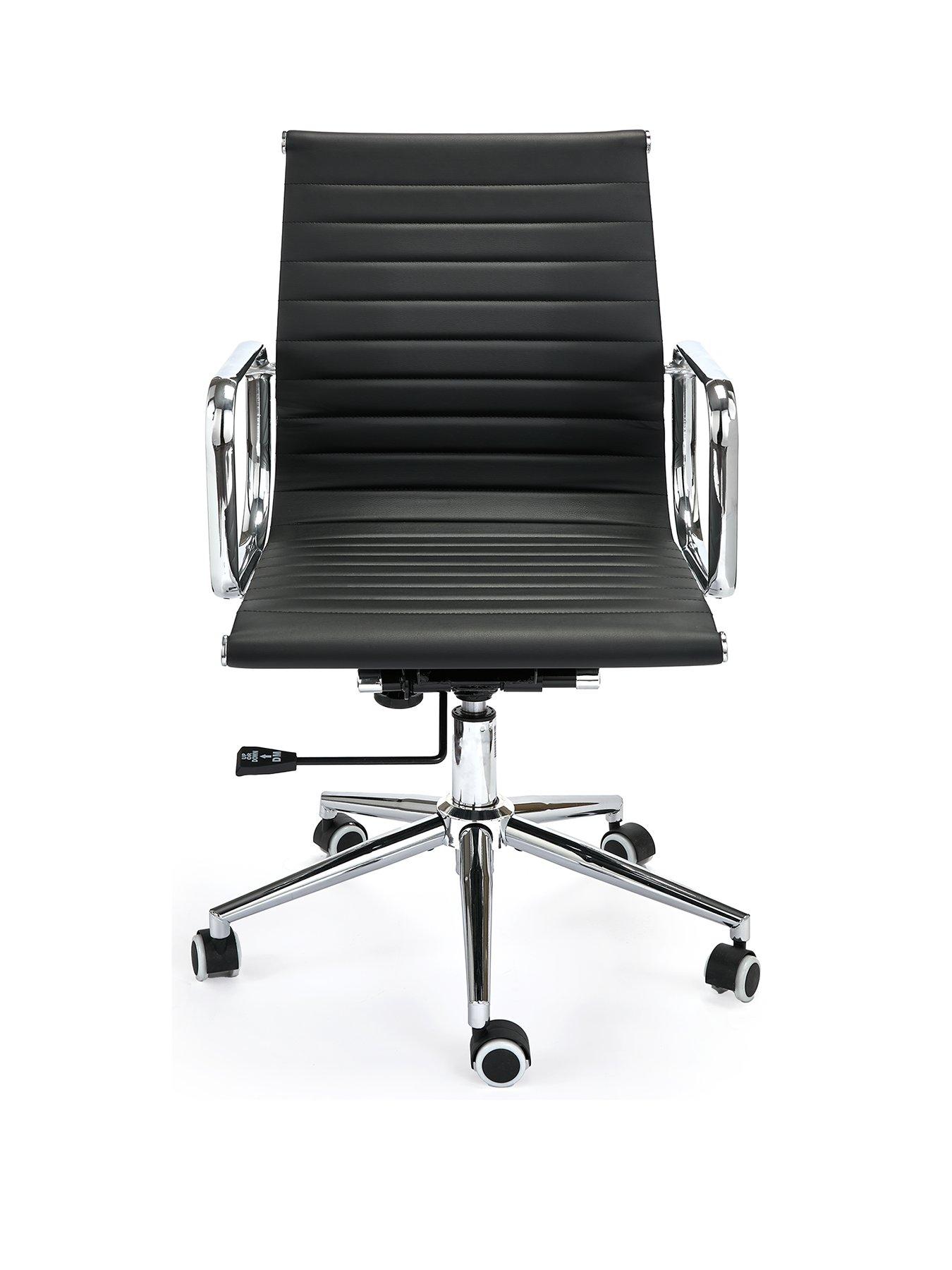 Image 2 of 6 of Very Home Monterey PU&nbsp;Office Chair - Black