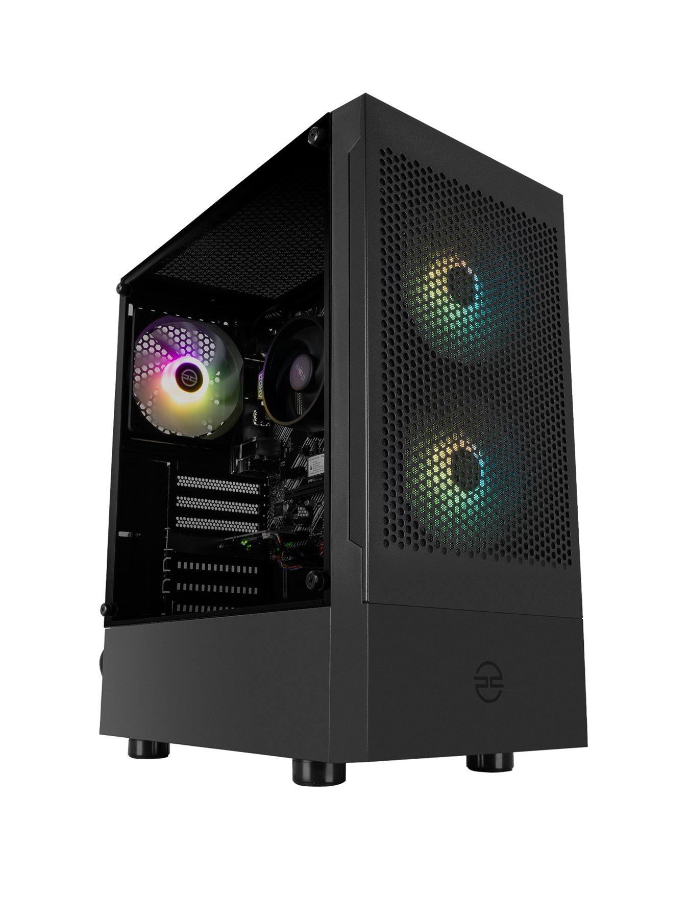 Image 1 of 6 of PCSpecialist Fusion 100 Gaming Desktop - AMD Ryzen 5, 16GB RAM, 1TB SSD