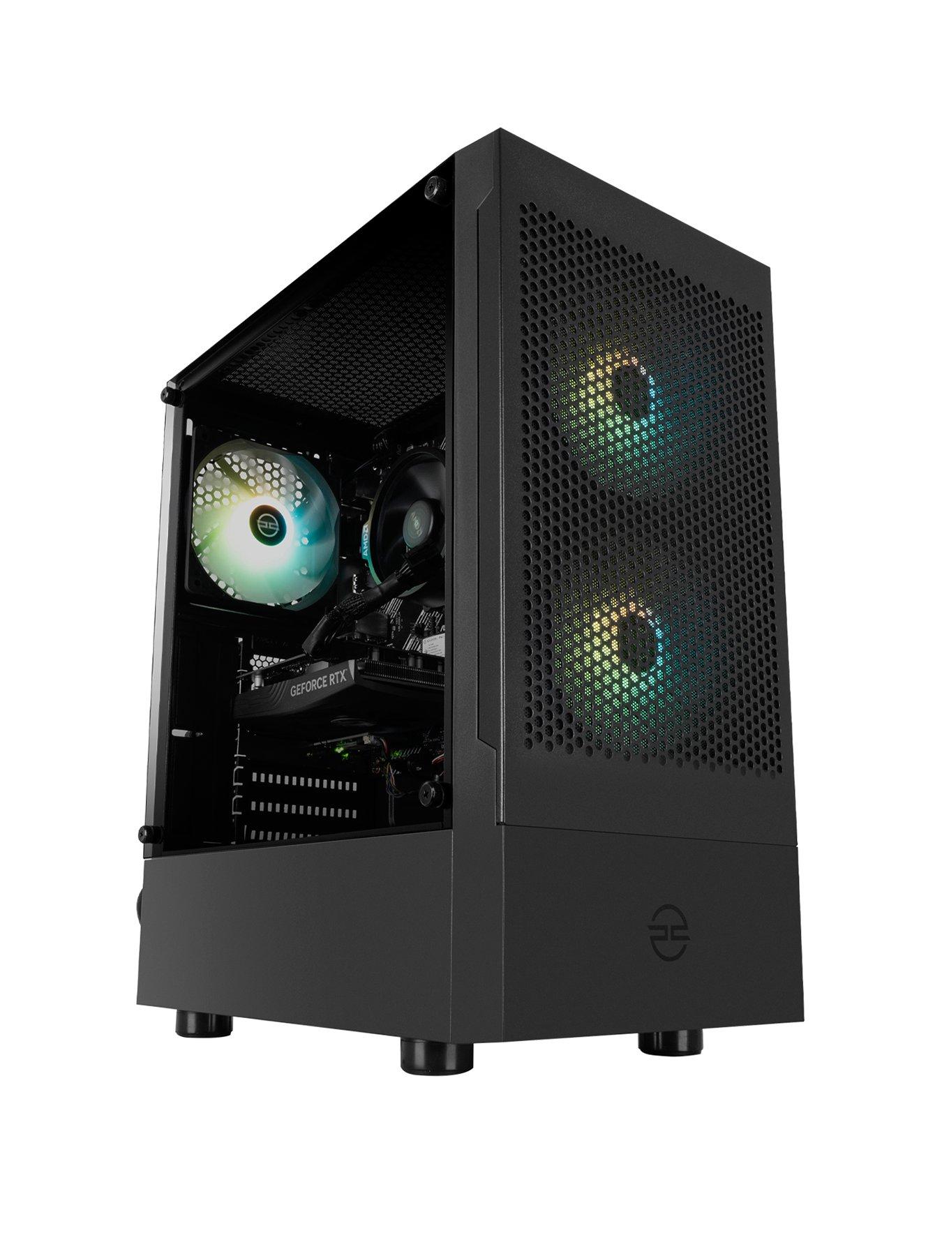 undefined Fusion 120 Gaming Desktop - NVIDIA GeForce RTX 3050, AMD Ryzen 5, 16GB RAM, 1TB SSD
