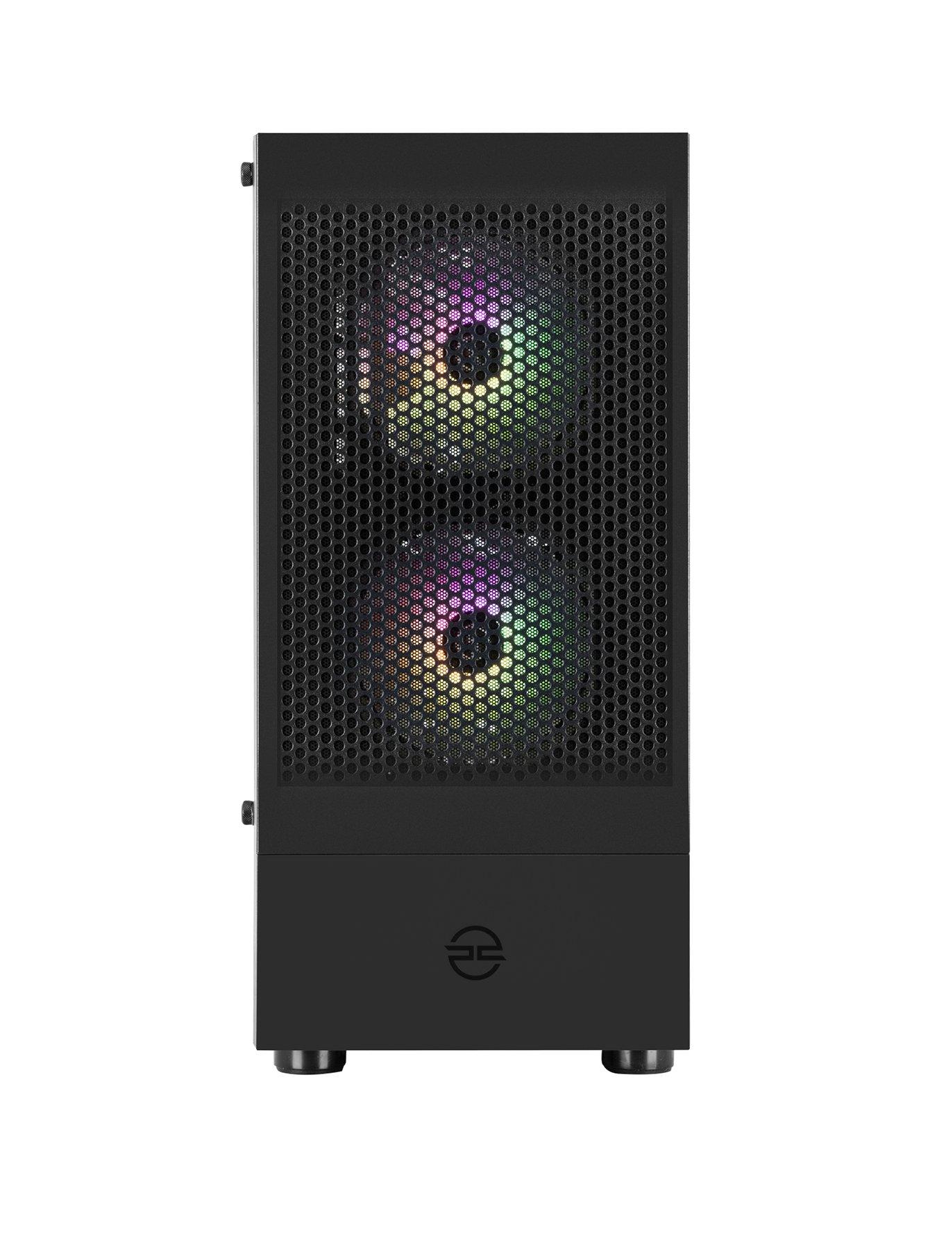 Image 3 of 6 of PCSpecialist Fusion 200 Gaming Desktop, 24-inch FHD&nbsp;Monitor, Keyboard &amp; Mouse Bundle - NVIDIA GEFORCE RTX 4060, AMD Ryzen 5, 16GB RAM, 1TB SSD