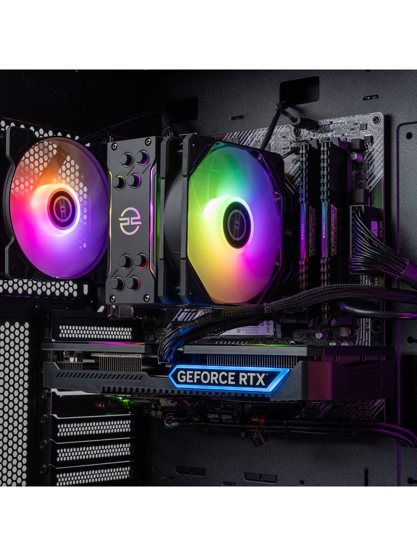 Image 4 of 7 of PCSpecialist Fusion 250 Gaming Desktop, 24-inch FHD&nbsp;Monitor, Keyboard &amp; Mouse Bundle - NVIDIA GEFORCE RTX 4060 Ti, AMD Ryzen 5, 16GB RAM, 1TB SSD