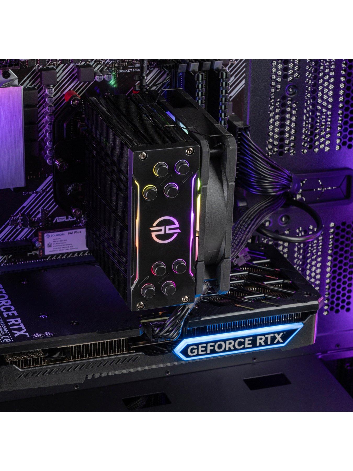 Image 5 of 7 of PCSpecialist Fusion 250 Gaming Desktop, 24-inch FHD&nbsp;Monitor, Keyboard &amp; Mouse Bundle - NVIDIA GEFORCE RTX 4060 Ti, AMD Ryzen 5, 16GB RAM, 1TB SSD