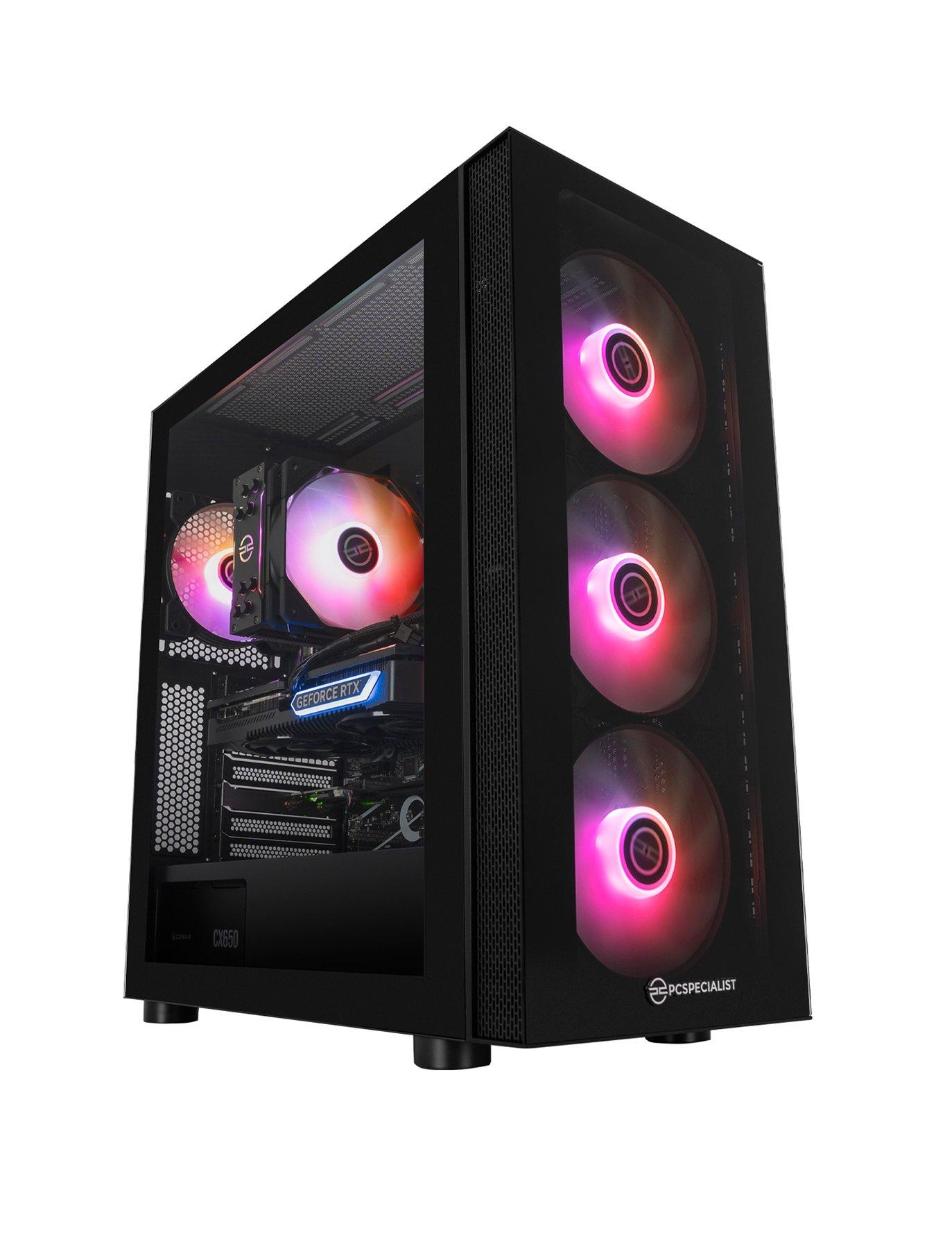 PCSpecialist Cypher 300 Gaming Desktop - NVIDIA GEFORCE RTX 4070, Intel ...