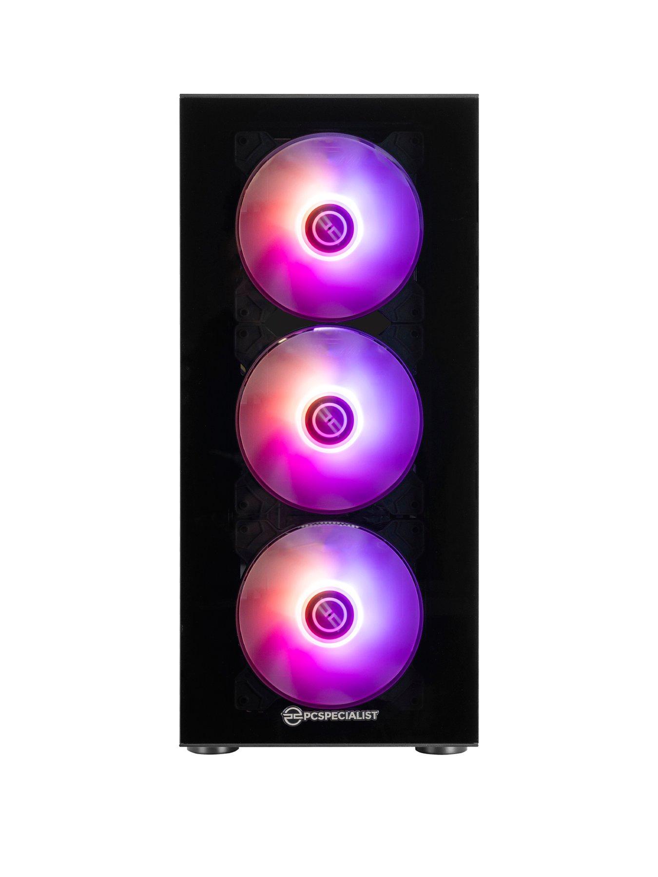 Image 3 of 6 of PCSpecialist Cypher 310 Gaming Desktop - NVIDIA GEFORCE RTX 4070 Super, Intel Core i7, 16GB RAM, 1TB SSD