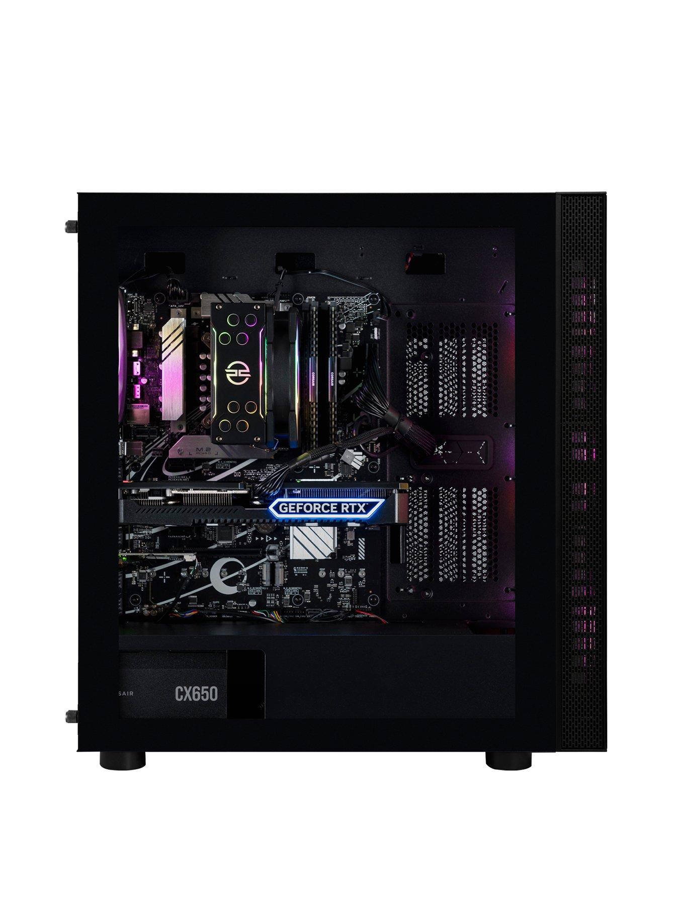 Image 2 of 6 of PCSpecialist Cypher 320 Gaming Desktop - NVIDIA GEFORCE RTX 4070 Ti Super, Intel Core i7, 16GB RAM, 1TB SSD