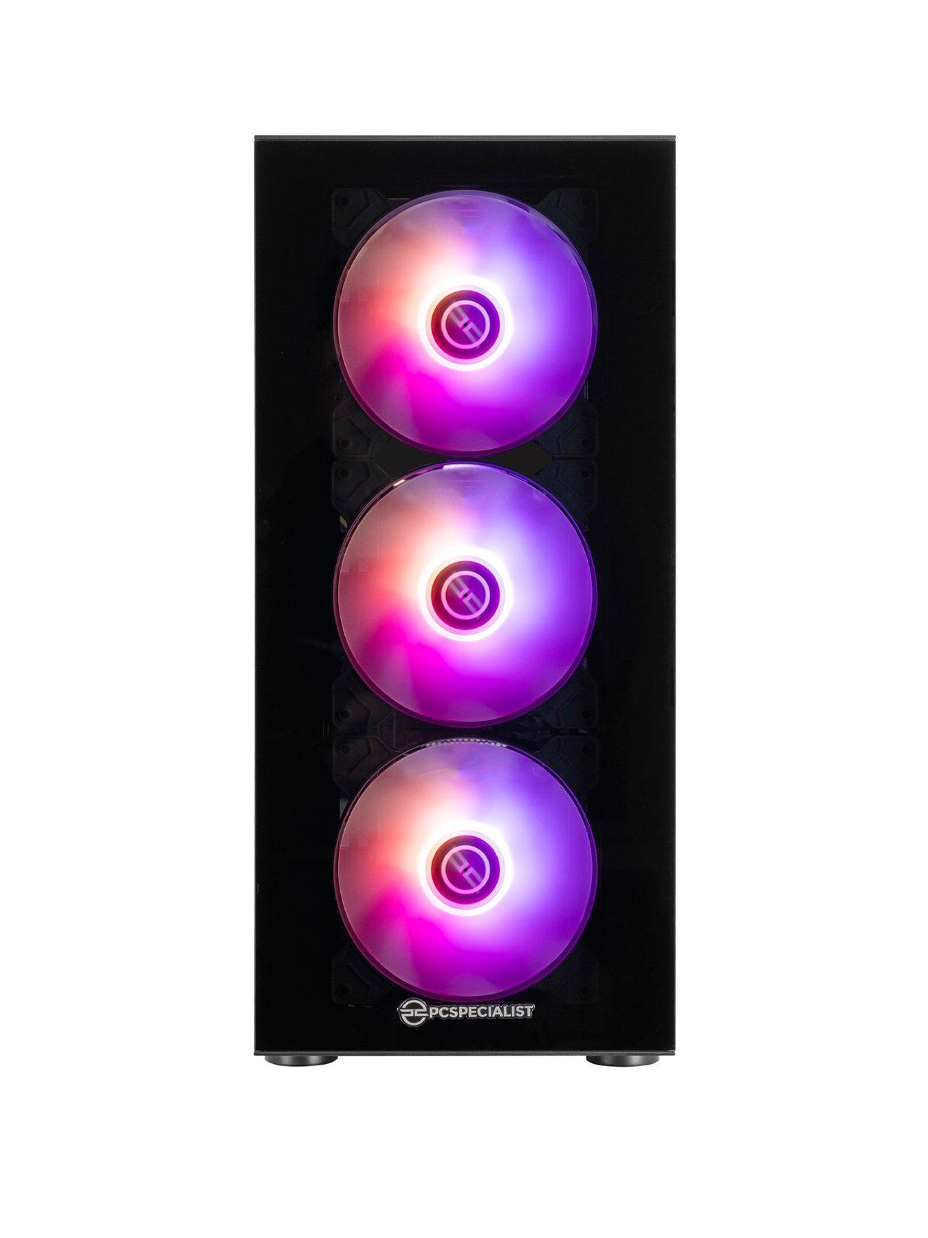 Image 3 of 6 of PCSpecialist Cypher 320 Gaming Desktop - NVIDIA GEFORCE RTX 4070 Ti Super, Intel Core i7, 16GB RAM, 1TB SSD