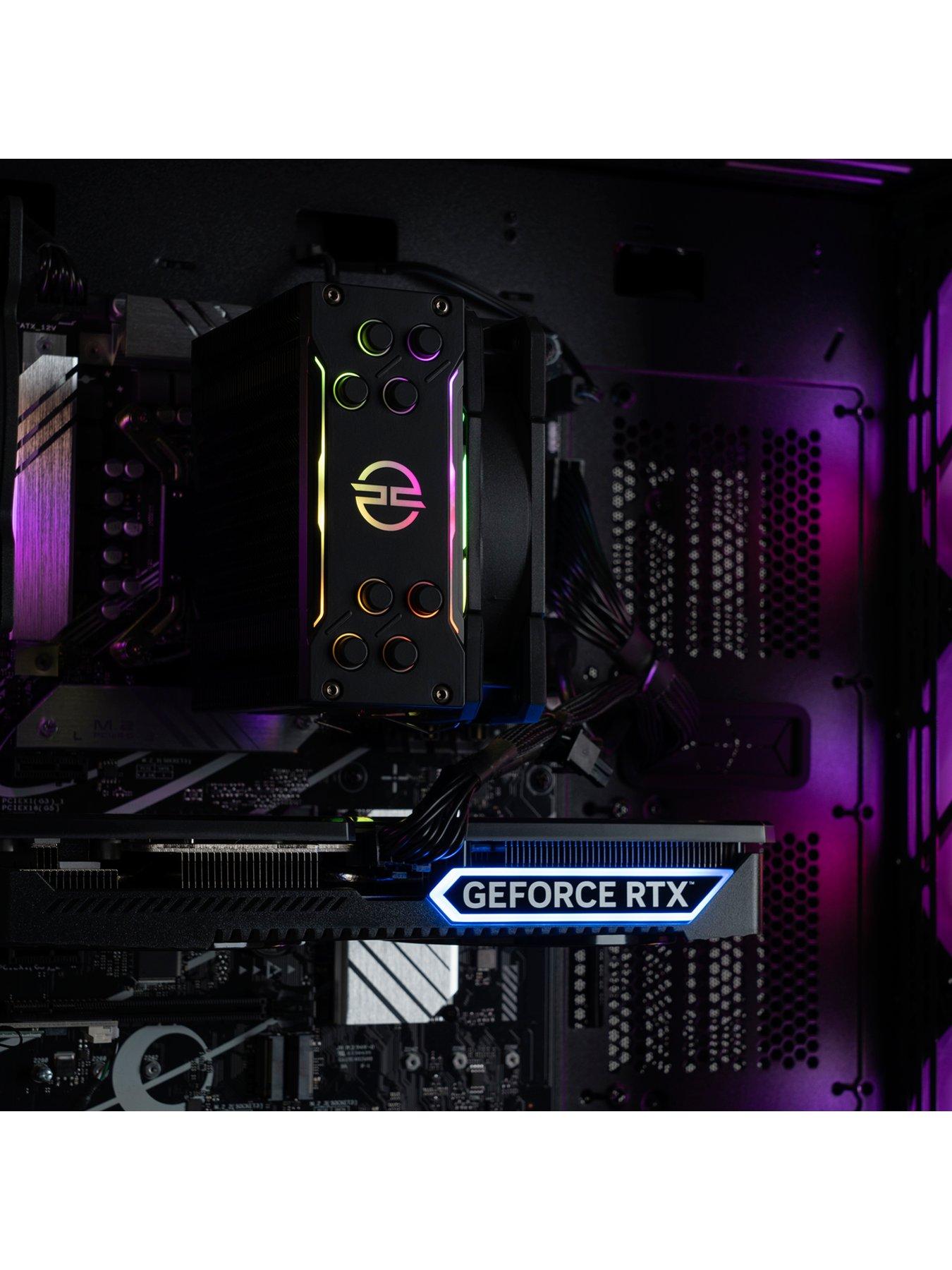Image 4 of 6 of PCSpecialist Cypher 320 Gaming Desktop - NVIDIA GEFORCE RTX 4070 Ti Super, Intel Core i7, 16GB RAM, 1TB SSD