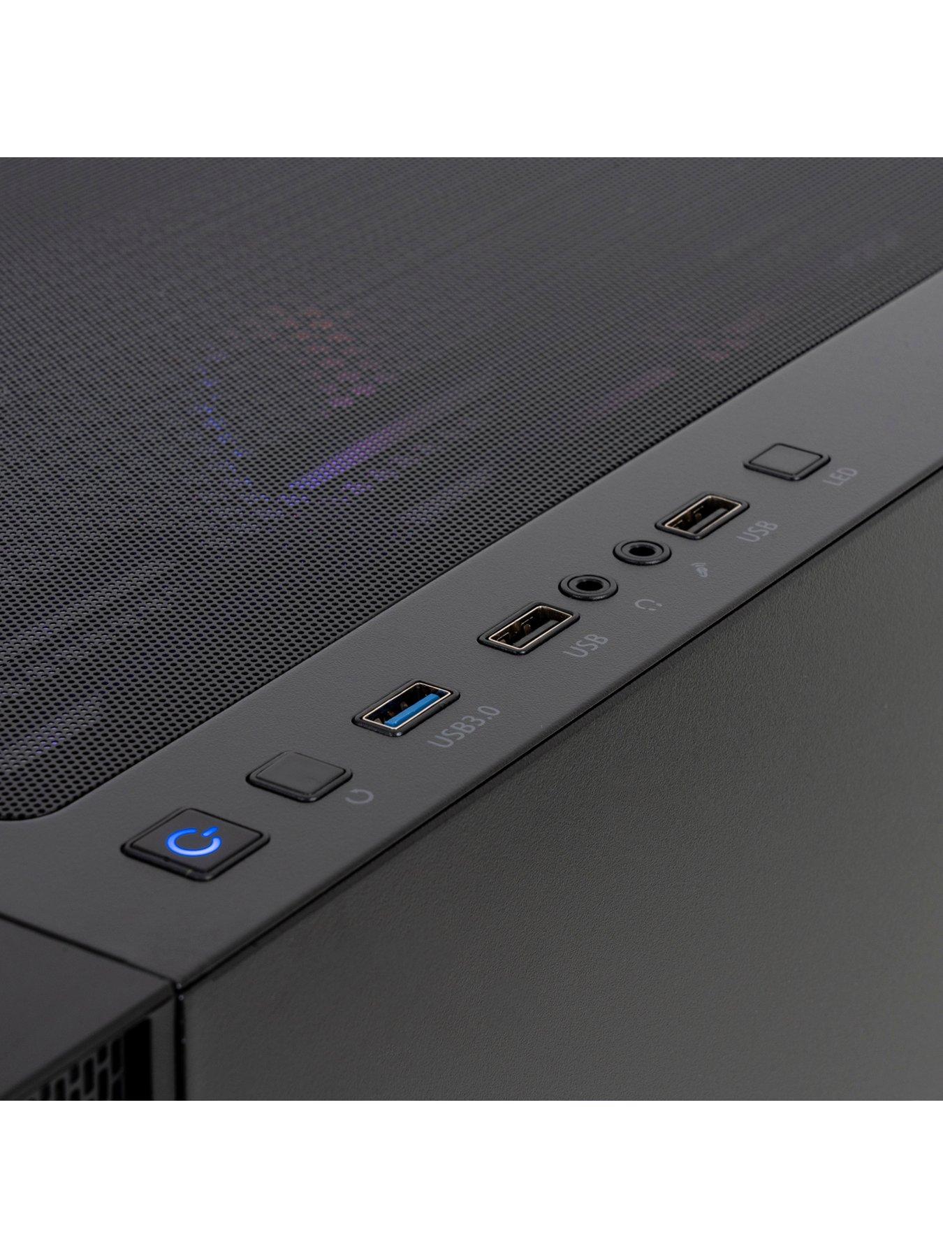 Image 5 of 6 of PCSpecialist Cypher 320 Gaming Desktop - NVIDIA GEFORCE RTX 4070 Ti Super, Intel Core i7, 16GB RAM, 1TB SSD