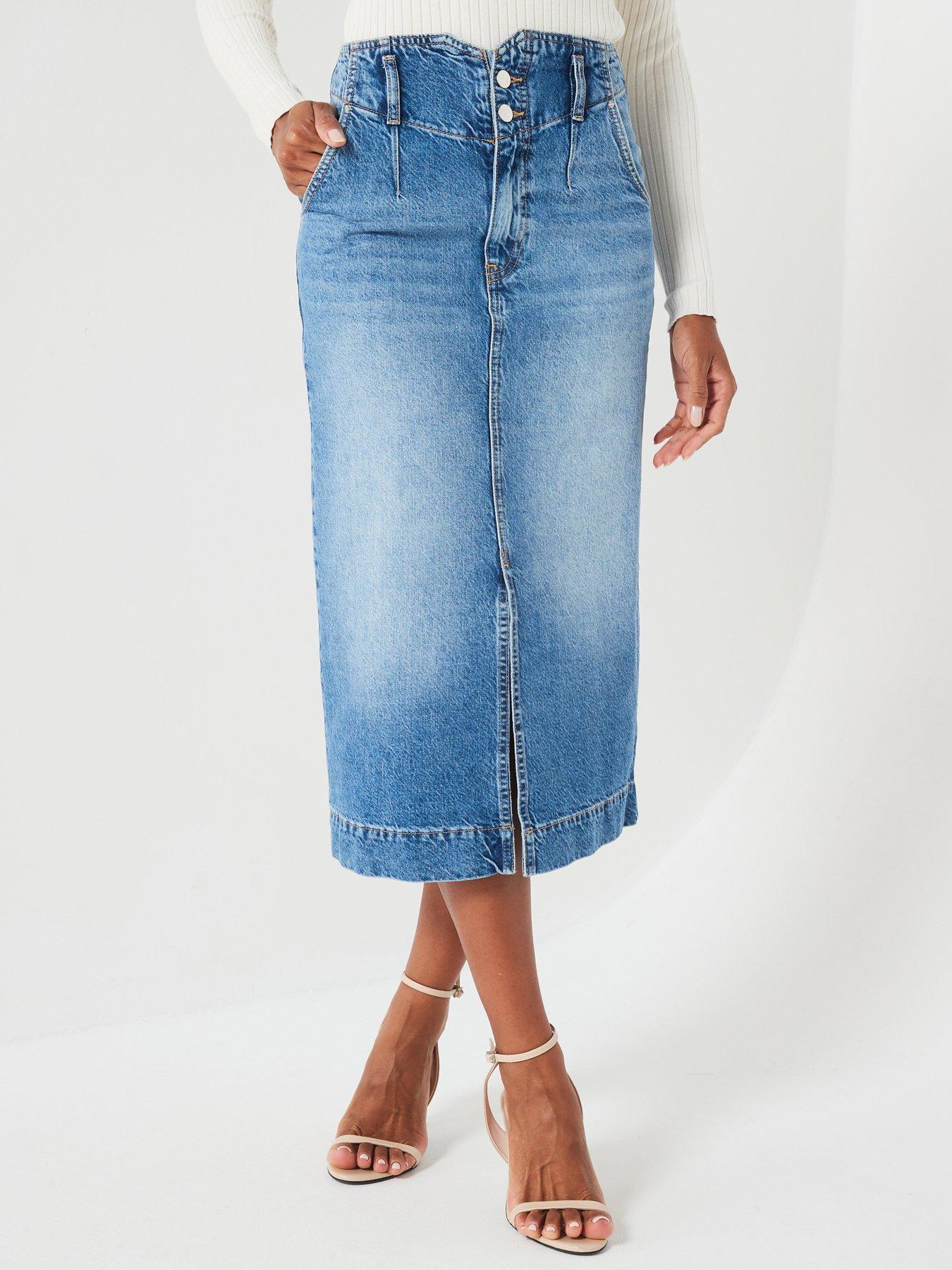 Women Denim Skirts Very