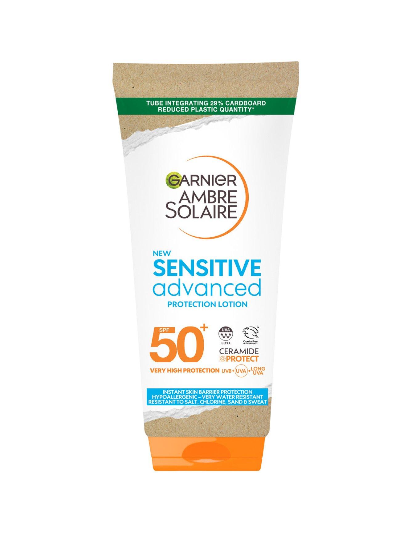 Garnier Ambre Solaire SPF 50+ Sensitive Advanced Hypoallergenic Sun Cream - 175ml