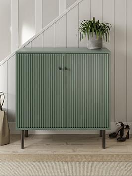 Product photograph of Gfw Bliss 2 Door Shoe Cabinet from very.co.uk