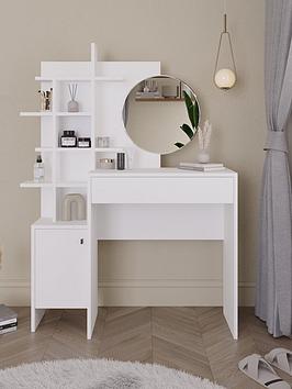 Product photograph of Gfw Freyja Dressing Table from very.co.uk