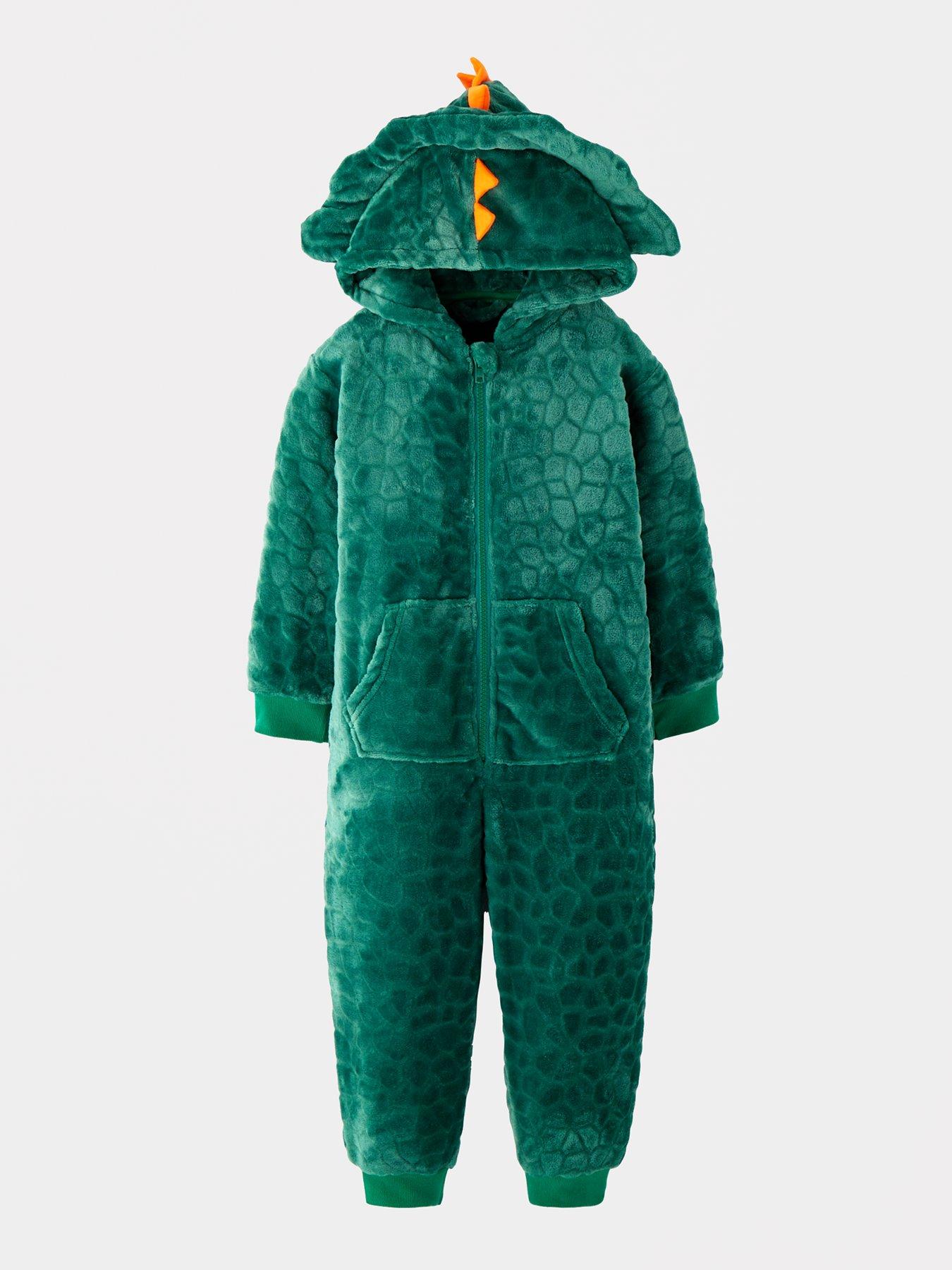 undefined Mini V by VeryBoys Dinosaur Fleece All In One - Multi