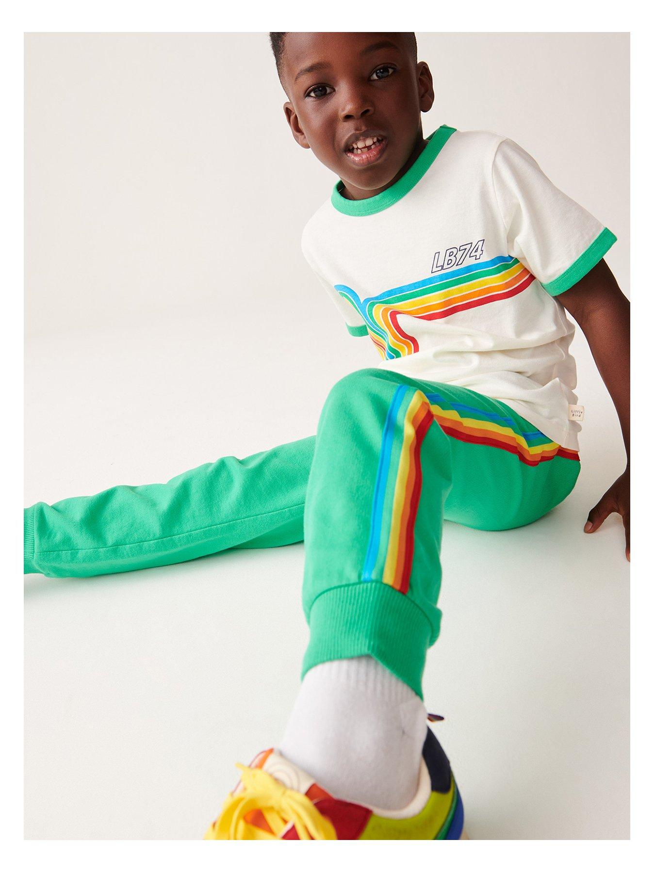 undefined Green Cargo And Tee Set