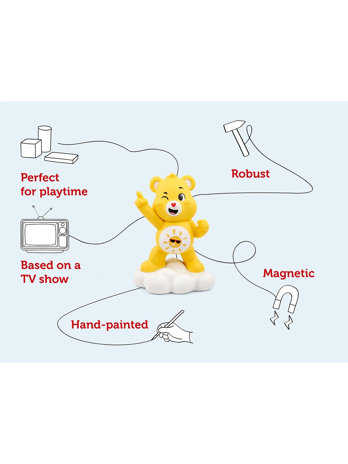 Tonies Care Bears - Funshine Bear Personaggio Audio - Contenuto 61 Minuti - Per Toniebox, Dai 3 Anni