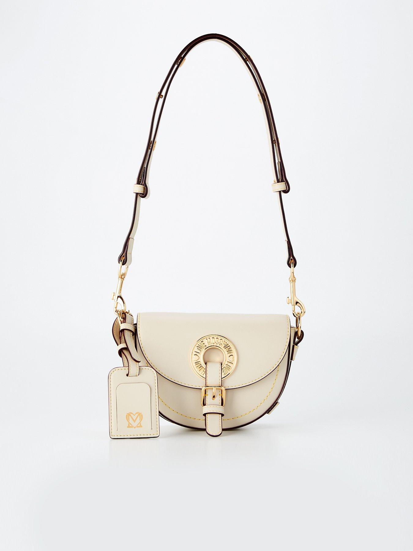 love moschino saddle crossbody bag