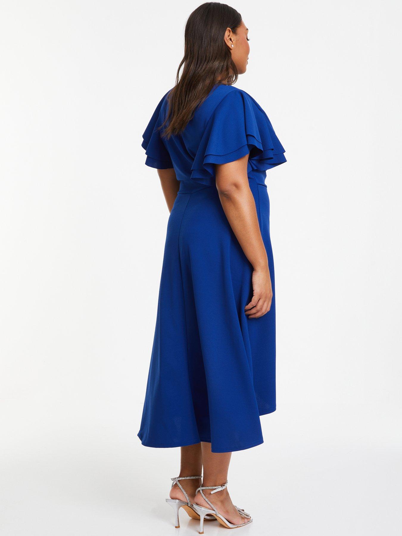 delicate flower arabesques short sleeve midi dress ERDEM