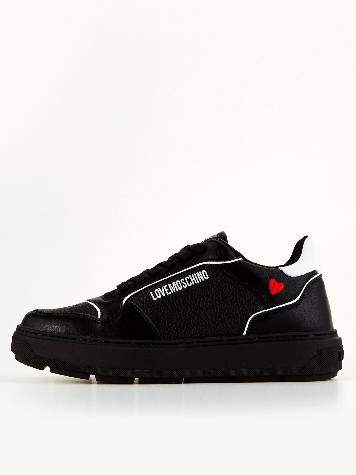 undefined Logo Runner Trainers - Black