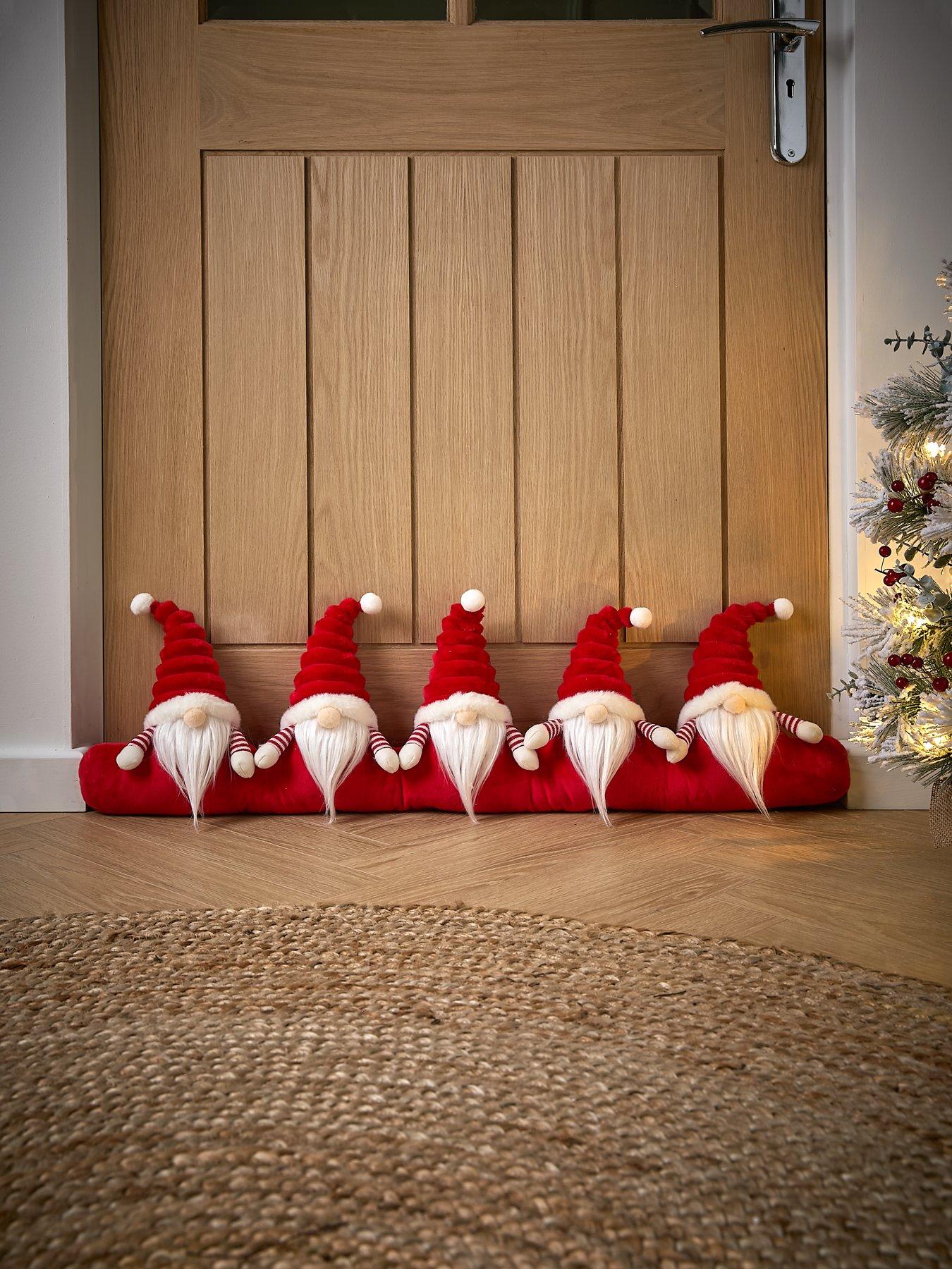 Product photograph of Three Kings Red Gonk Christmas Draught Excluder from very.co.uk