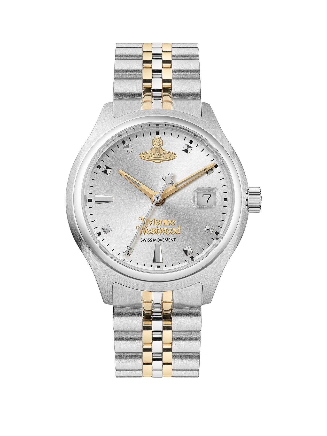 Vivienne Westwood Little Camberwell Quartz Watch with Silver Dial and Stainless Steel Bracelet