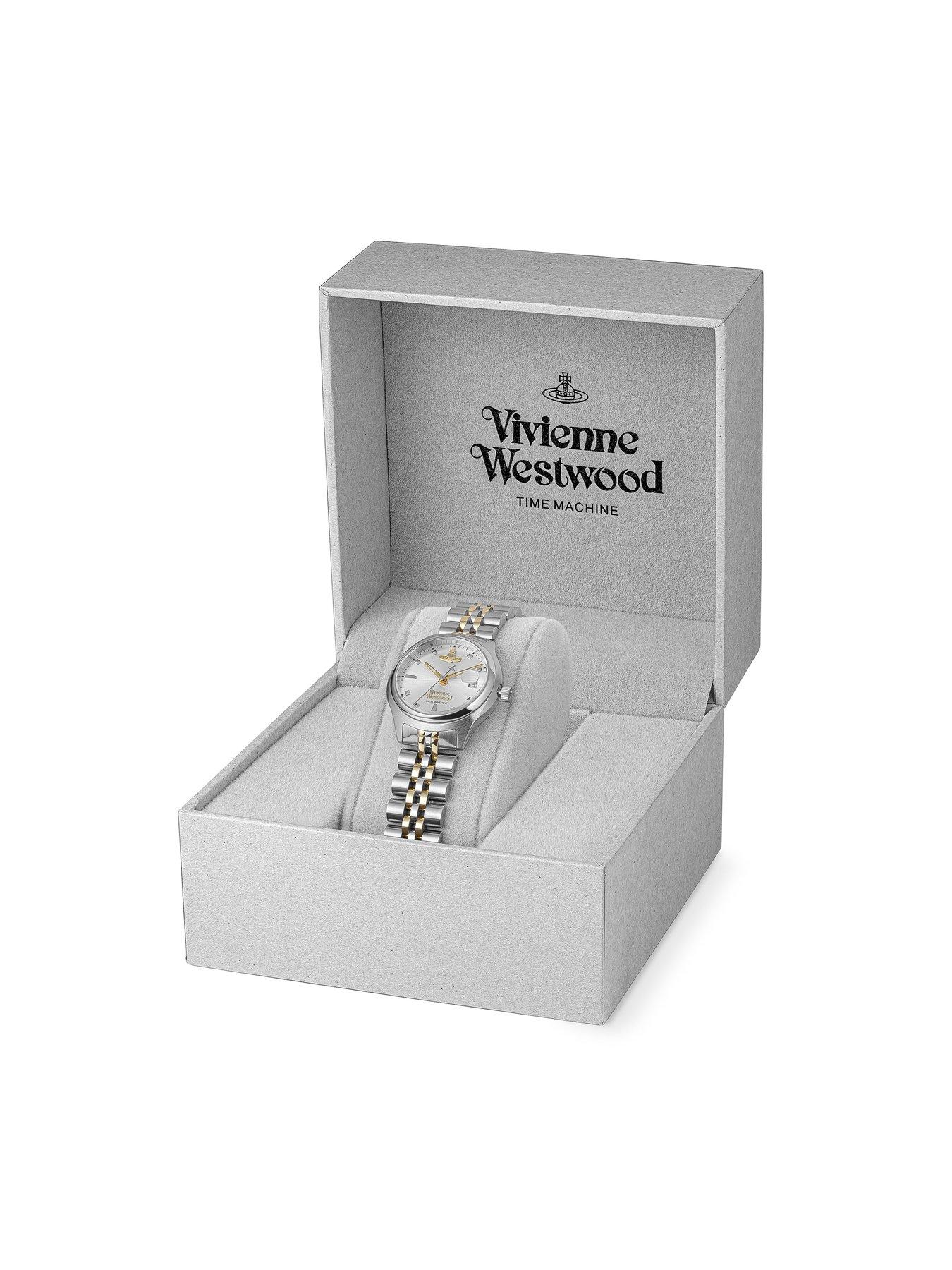 Image 6 of 6 of Vivienne Westwood Little Camberwell Quartz Watch with Silver Dial and Stainless Steel Bracelet