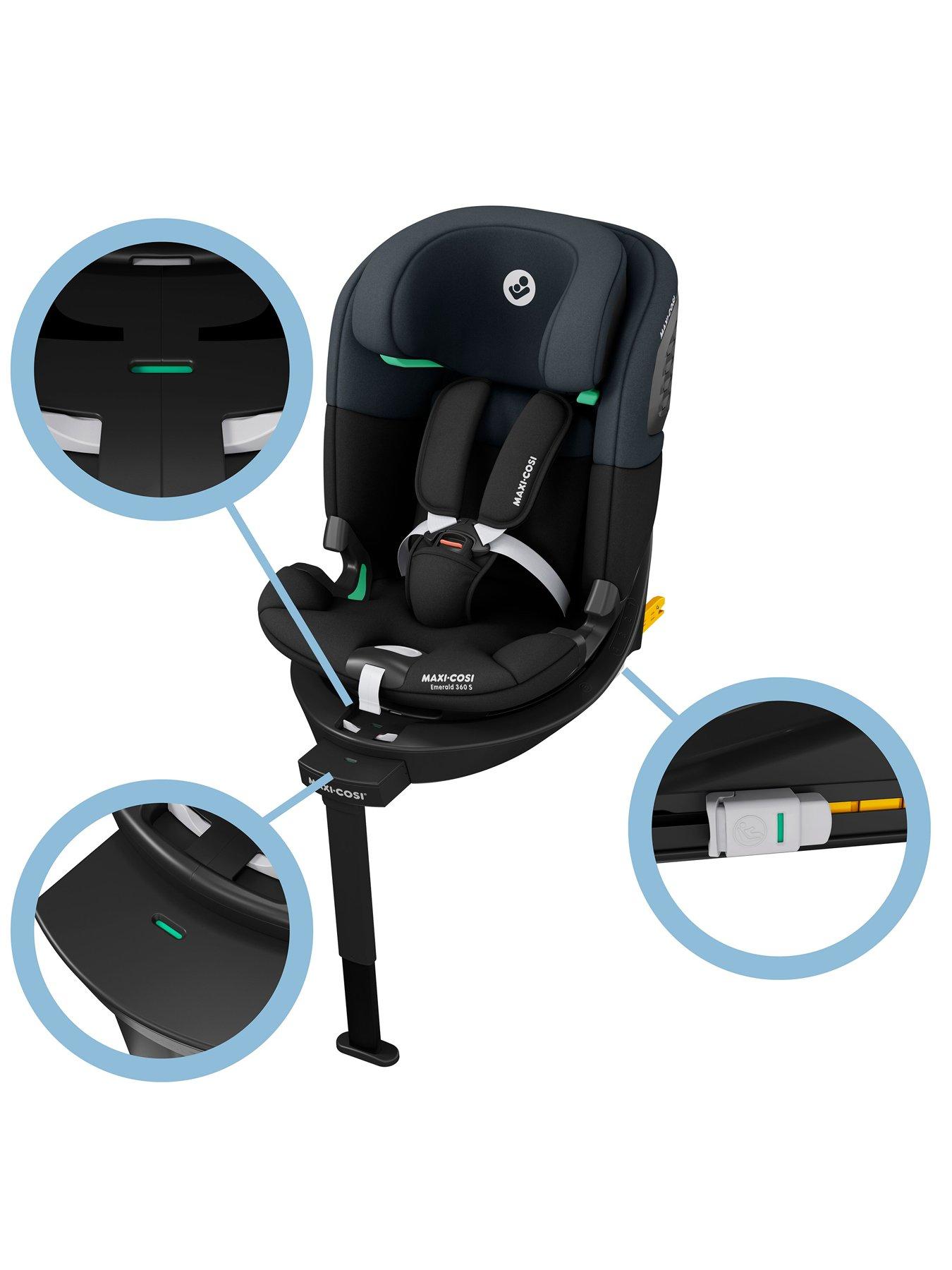 Image 5 of 8 of Maxi-Cosi Emerald 360 S Car Seat - Tonal Black