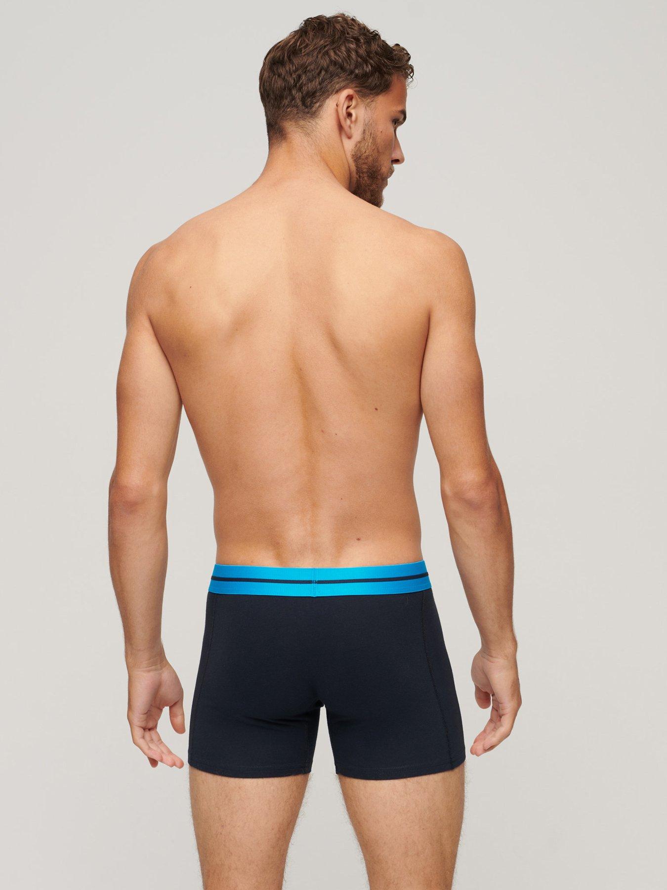 Image 2 of 3 of Superdry 3-Pack Logo Waistband Boxers - Multi