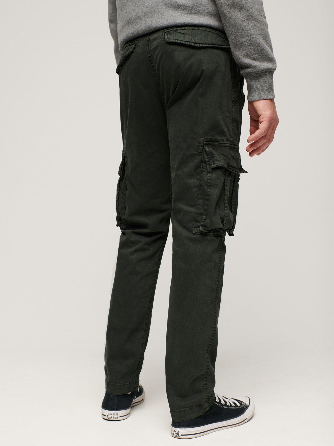 Barbour Essential Ripstop Regular Fit Cargo Trousers - Dark Green