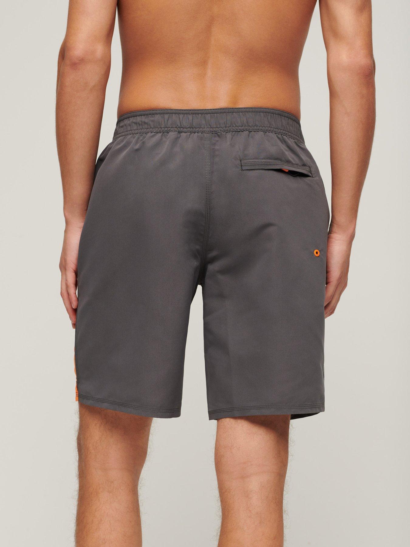 Superdry Gray Polyester Swim Shorts main image 0