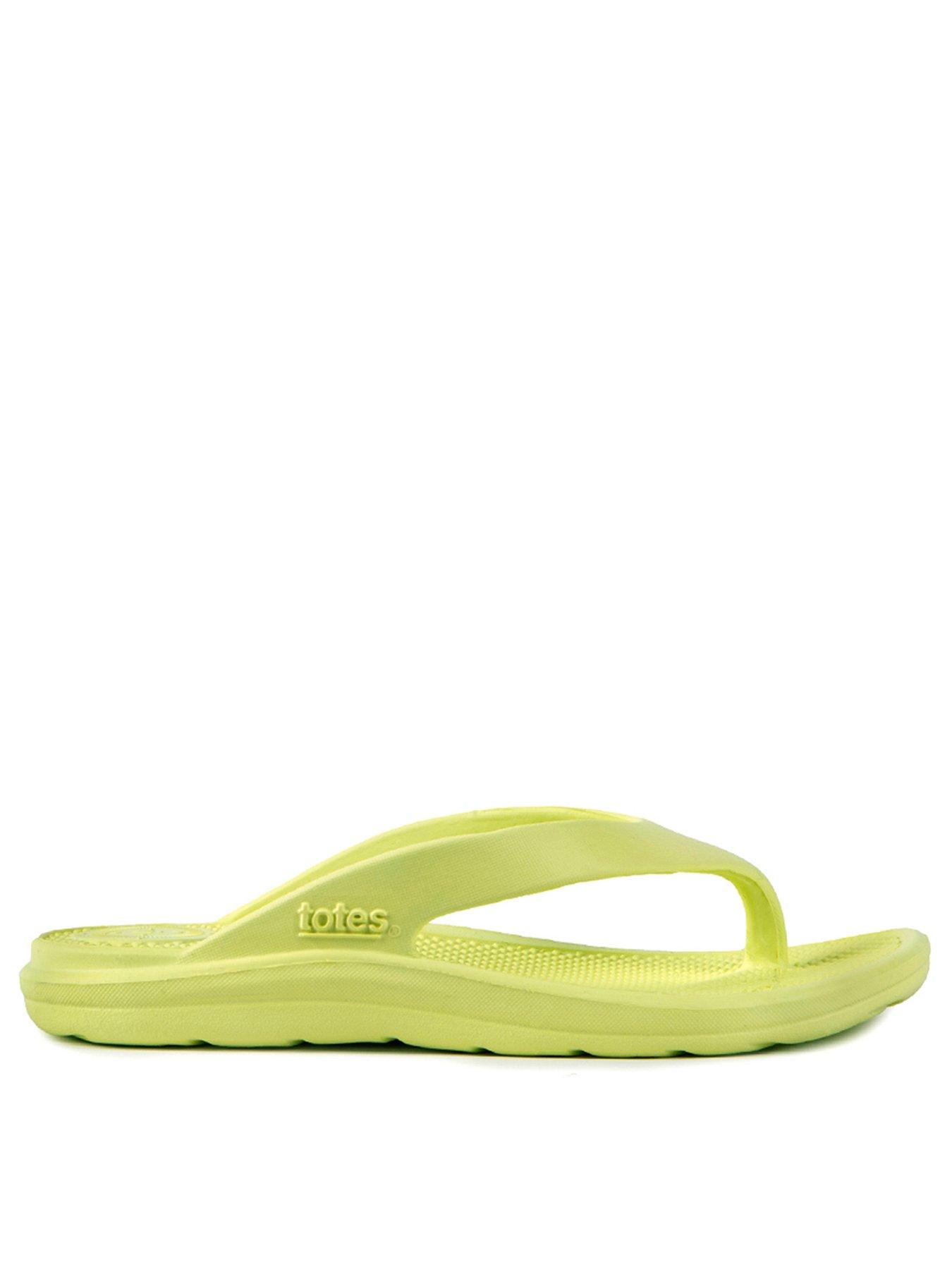Image 2 of 6 of TOTES Solbounce With Toe Post Sandals - Lime