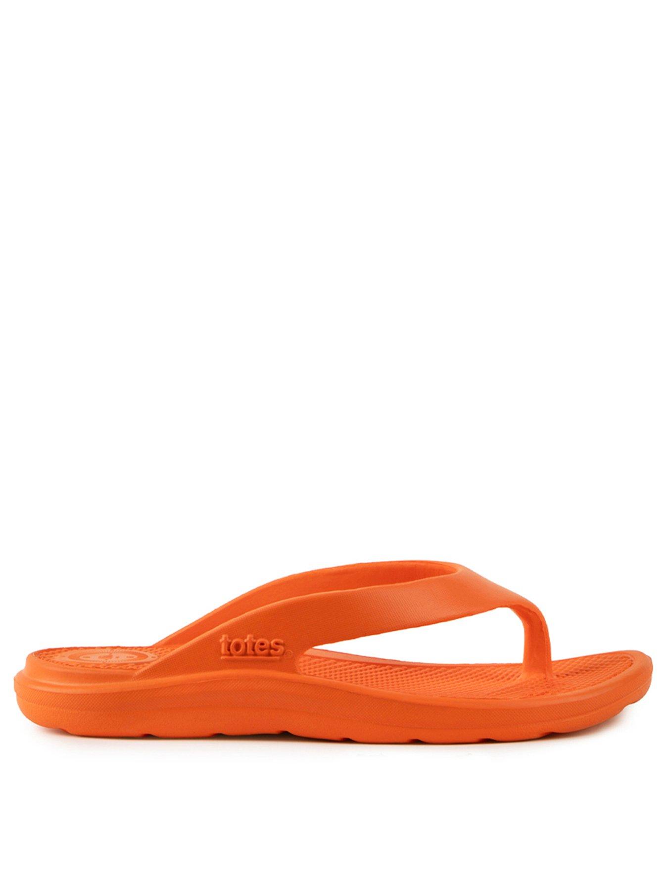 Image 2 of 6 of TOTES Solbounce With Toe Post Sandals - Orange