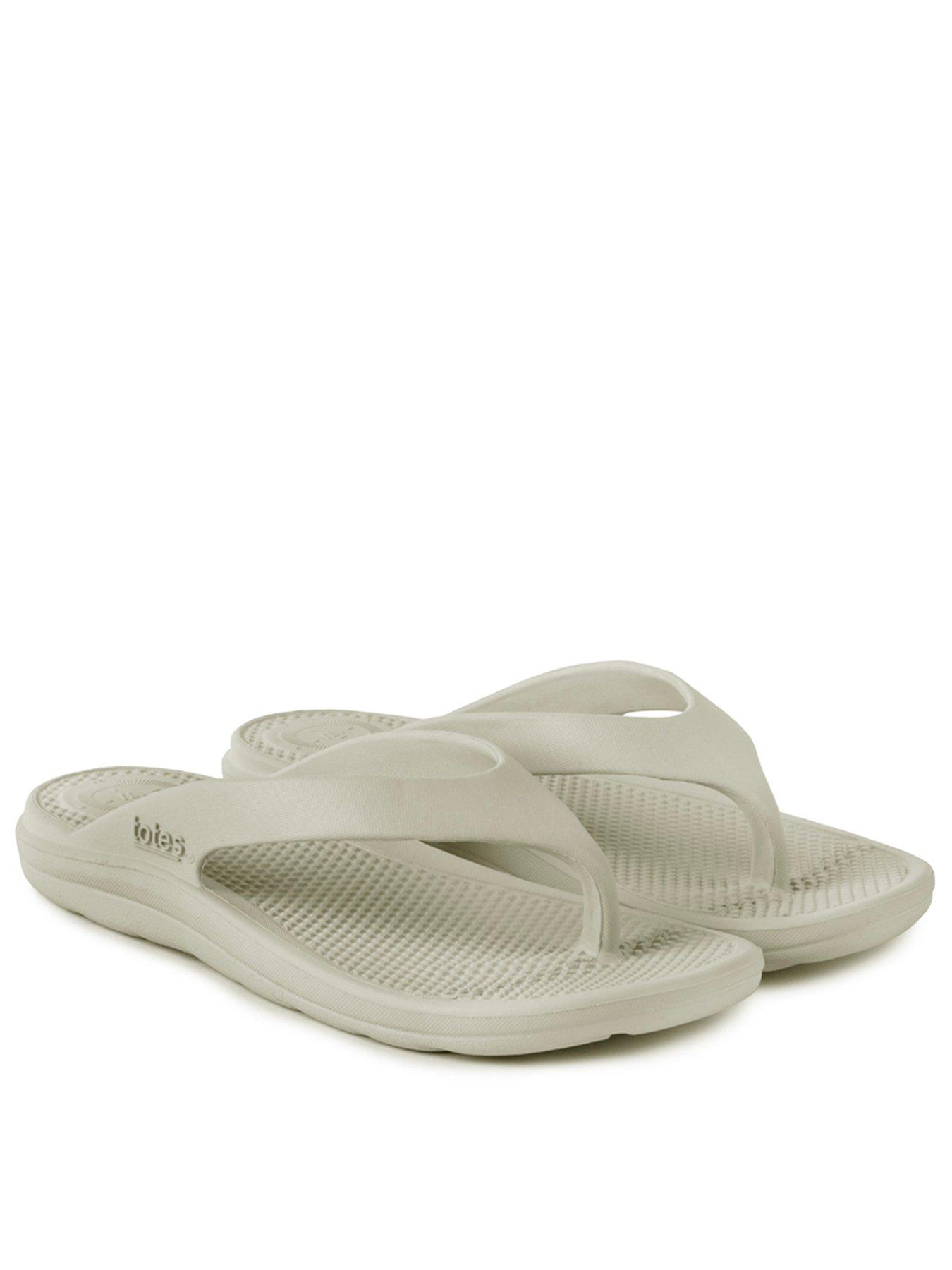 Image 1 of 6 of TOTES Solbounce Ladies Toe Post - Stone
