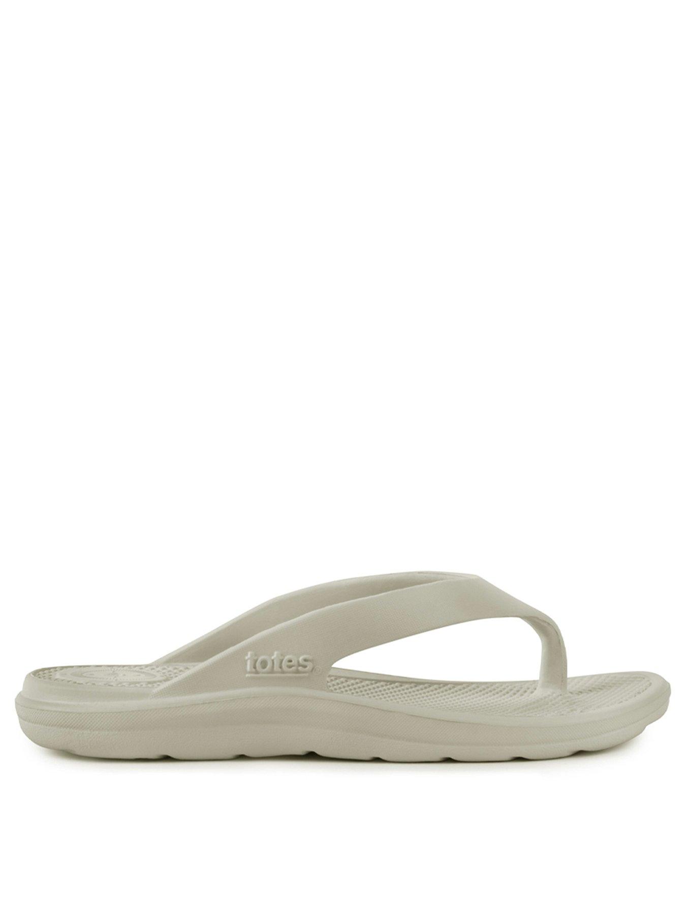 Image 2 of 6 of TOTES Solbounce Ladies Toe Post - Stone
