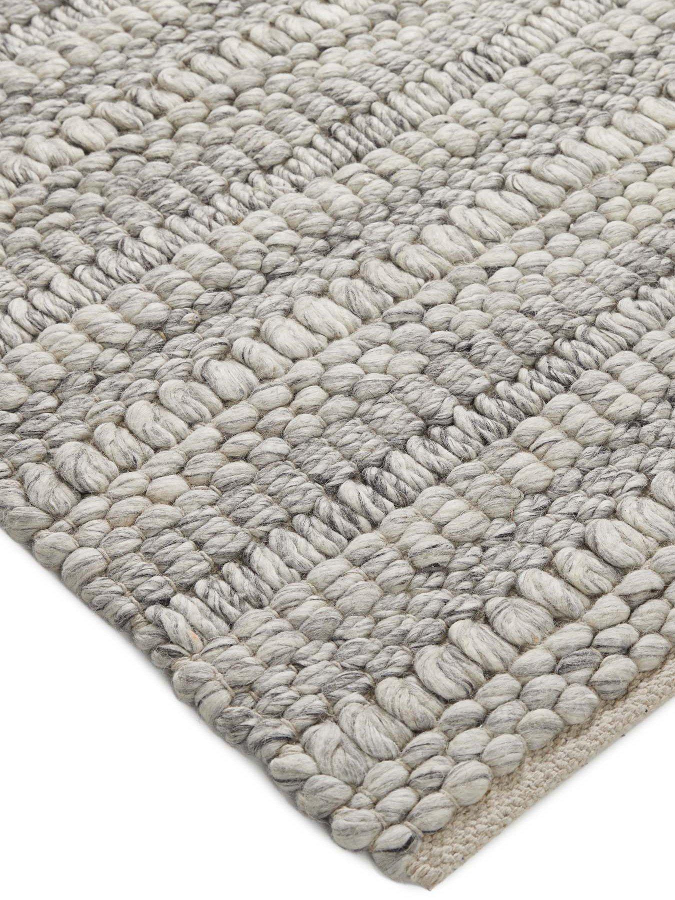 Image 4 of 5 of Michelle Keegan Home Textured 100% Wool Rug