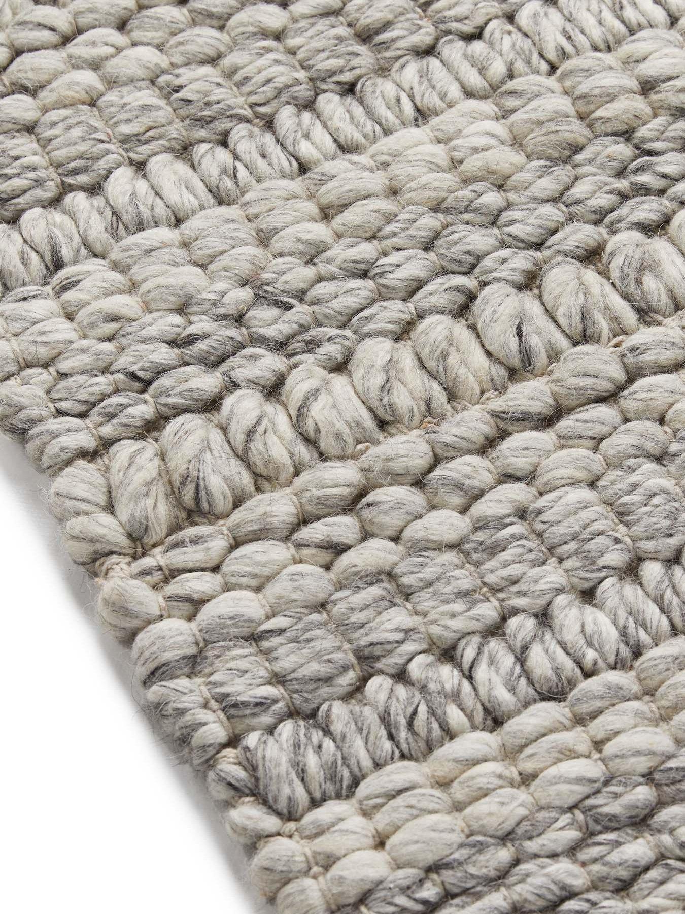 Image 5 of 5 of Michelle Keegan Home Textured 100% Wool Rug