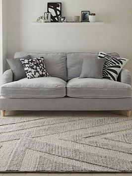 Product photograph of Very Home Wool Arrow Rug 200x285 from very.co.uk