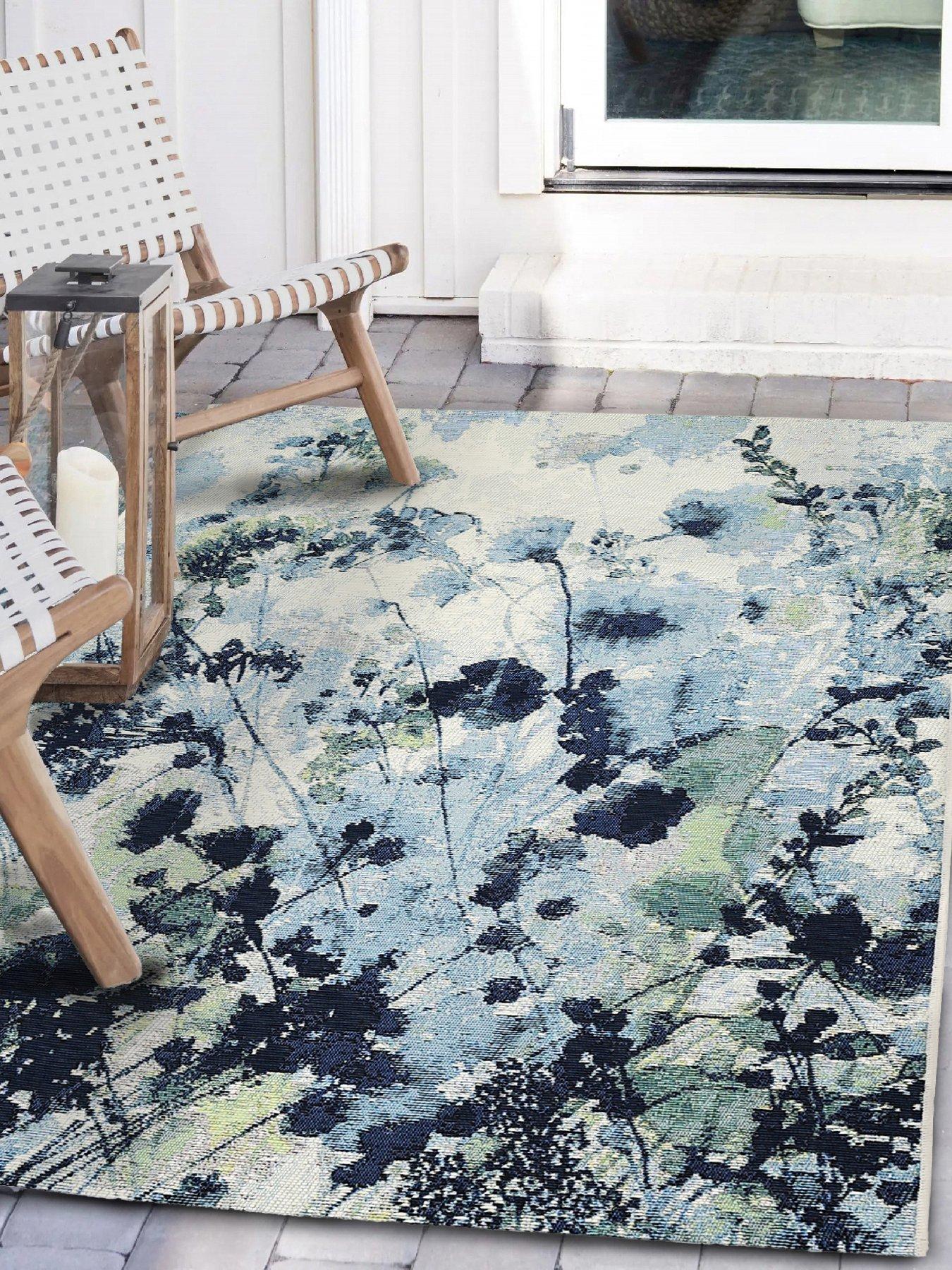 Product photograph of Very Home Tropicanan Floral Rug from very.co.uk