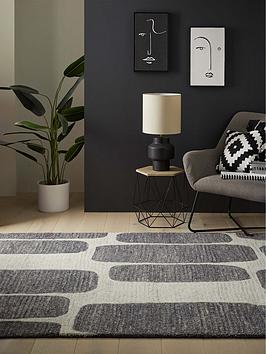 Product photograph of Very Home Wool Vista Retro Rug 160x230 from very.co.uk