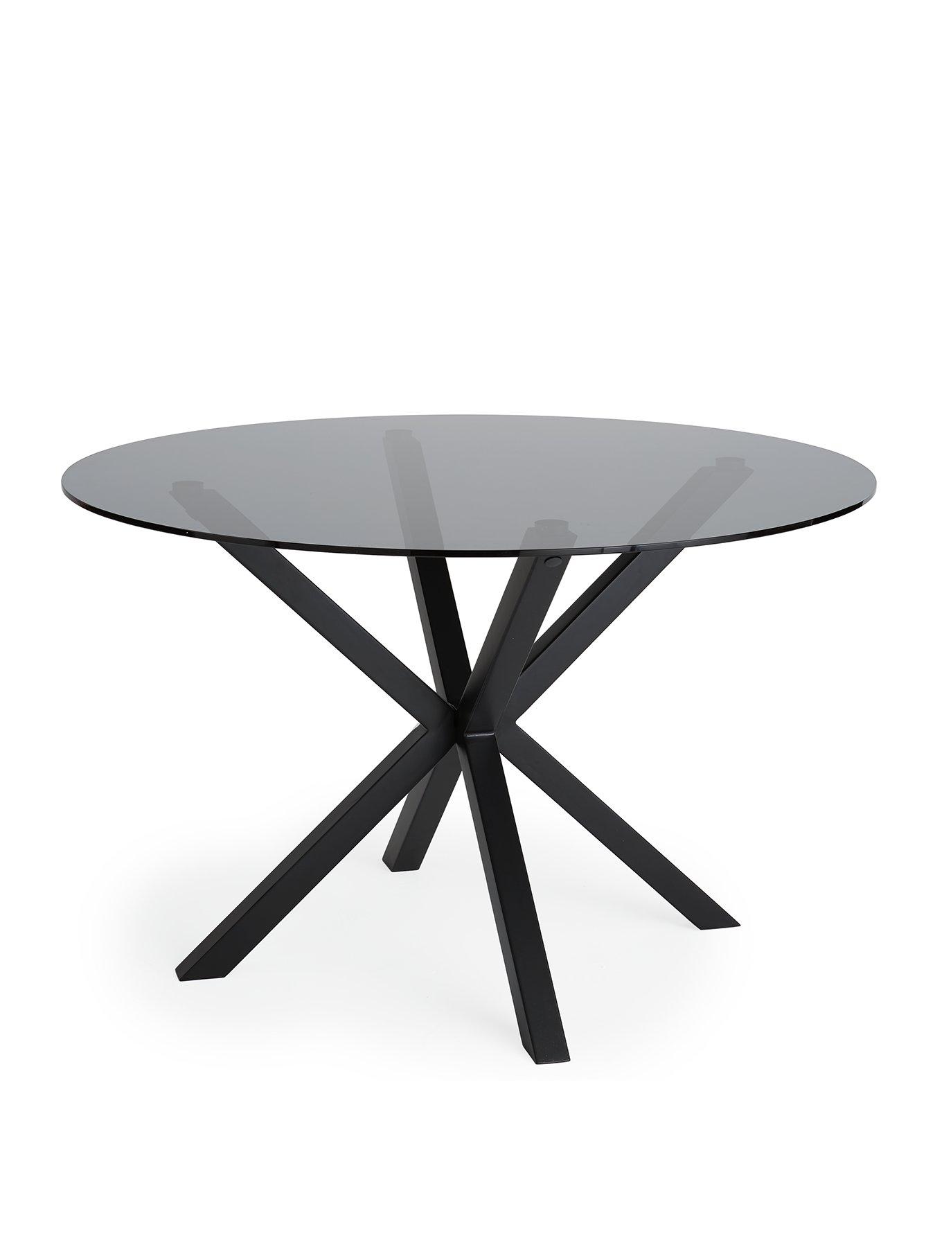 Image 2 of 7 of Very Home Chopstick&nbsp;120&nbsp;cm Round Dining Table - Black
