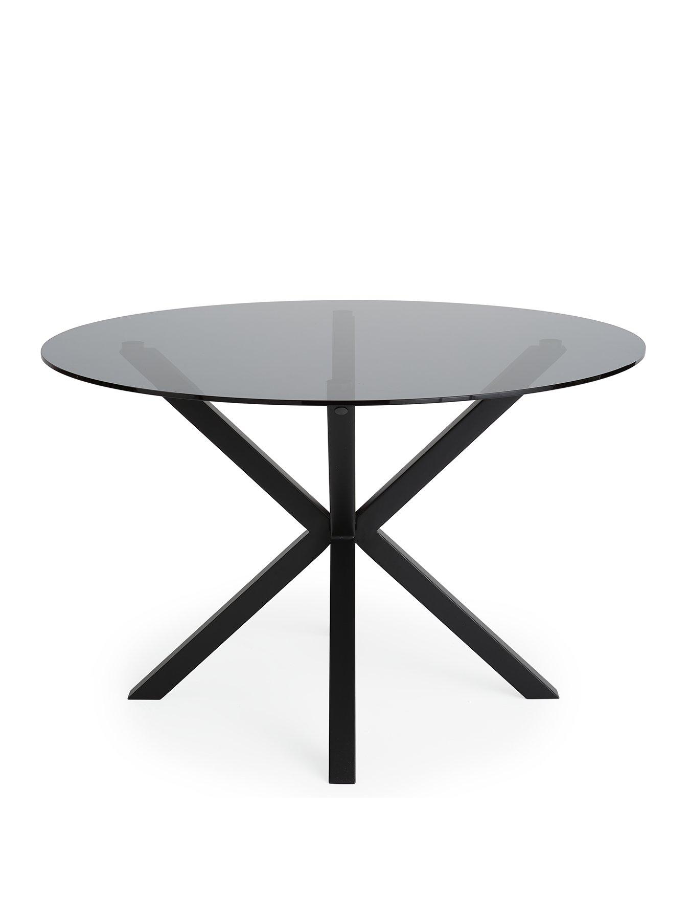 Image 3 of 7 of Very Home Chopstick&nbsp;120&nbsp;cm Round Dining Table - Black