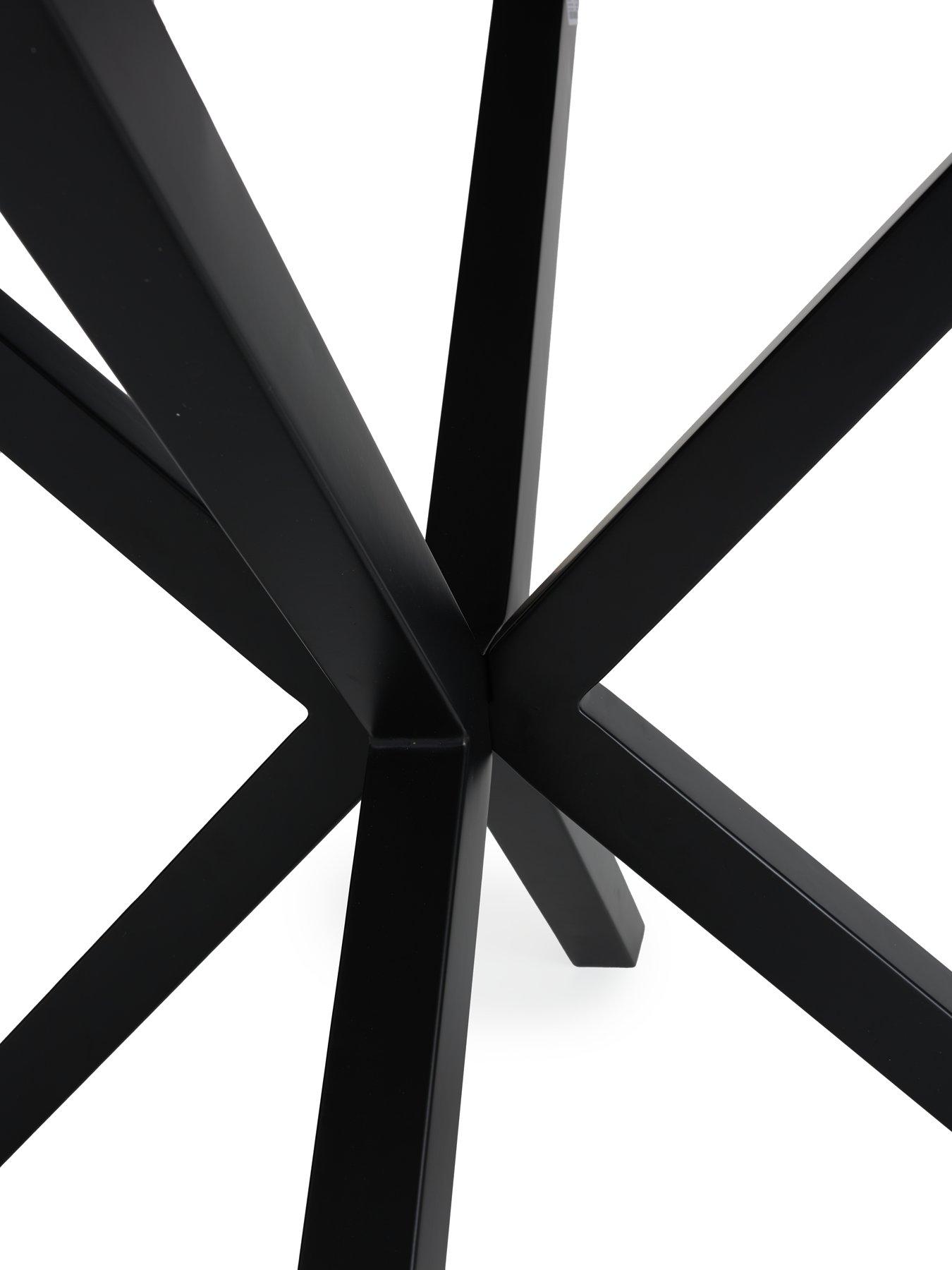 Image 6 of 7 of Very Home Chopstick&nbsp;120&nbsp;cm Round Dining Table - Black
