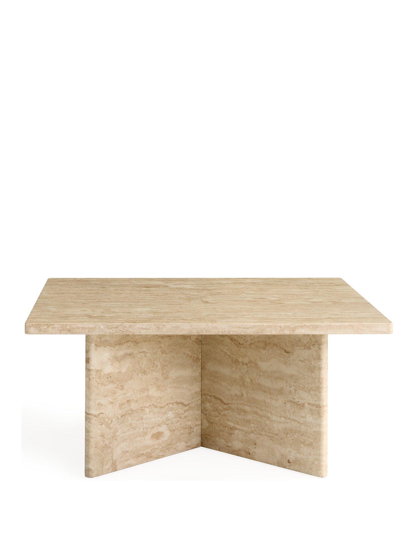 Image 2 of 7 of Very Home Bloc Stone Effect Coffee Table&nbsp;- FSC&reg; Certified