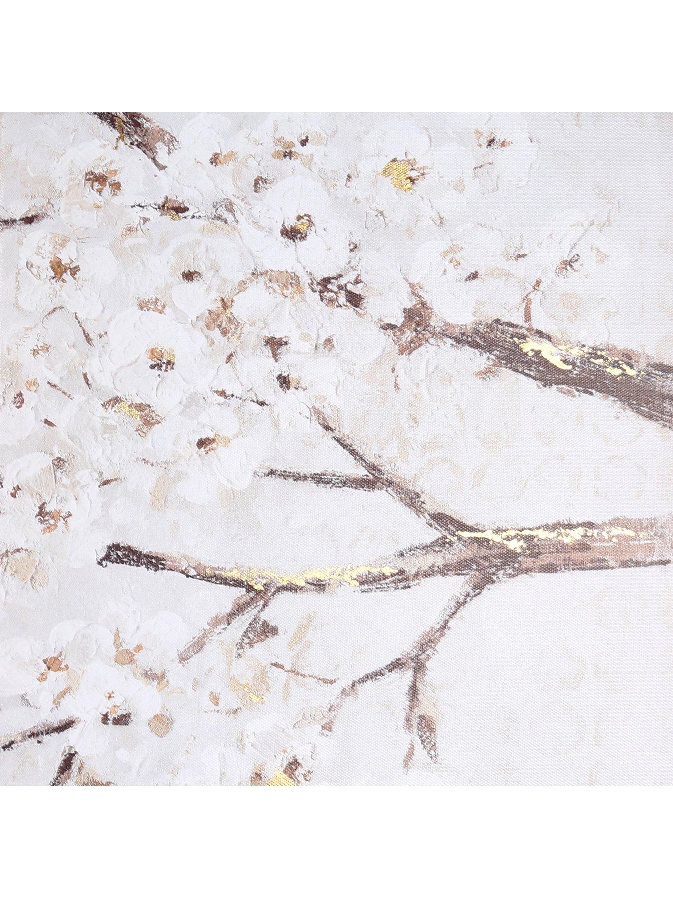 Image 3 of 3 of Art For The Home Blossom Tree Trail Set Of 3 Canvases