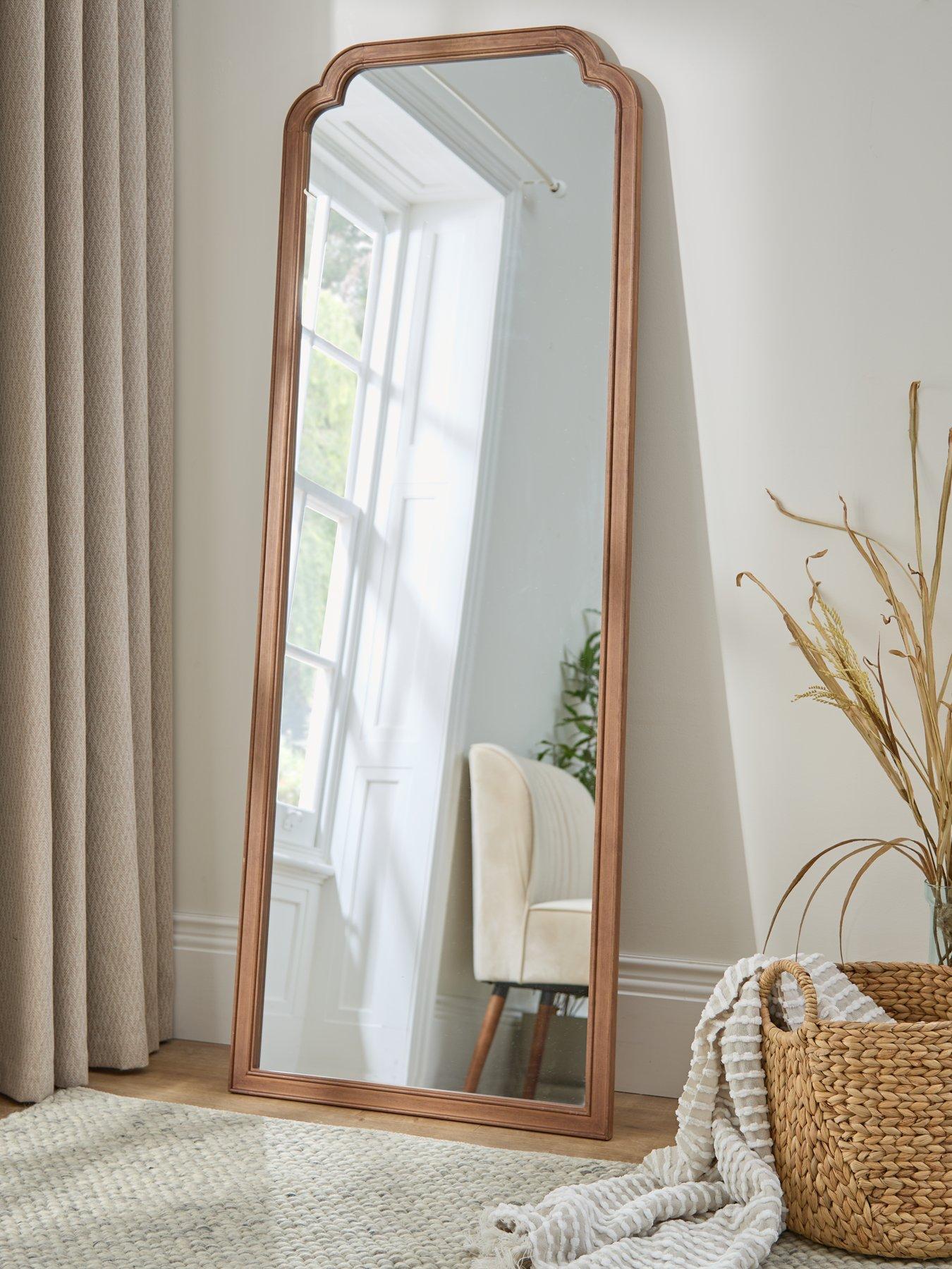 Product photograph of Very Home Antique Floor Mirror 178x66cm from very.co.uk