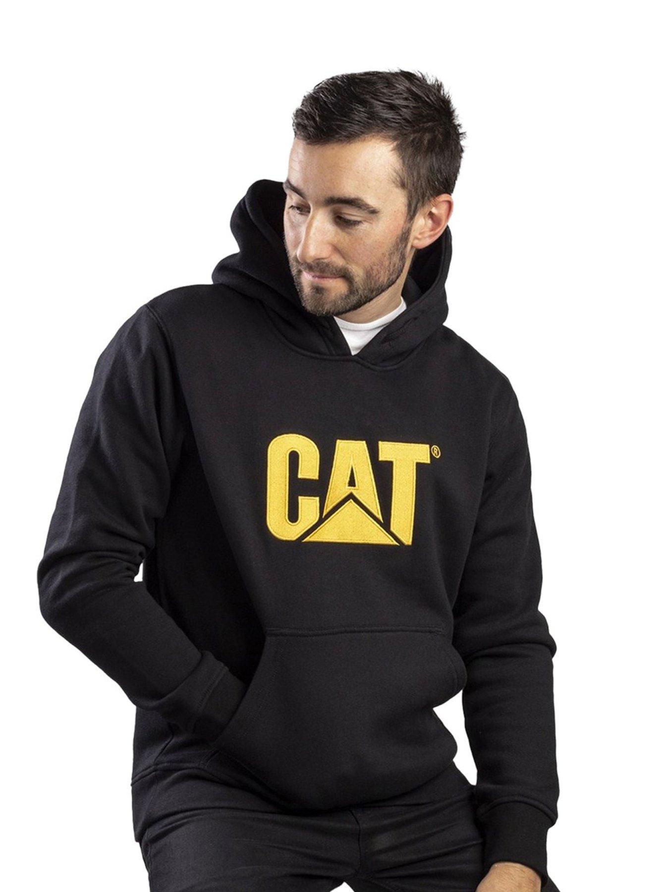 Cat Trademark Overhead Hoodie - Black