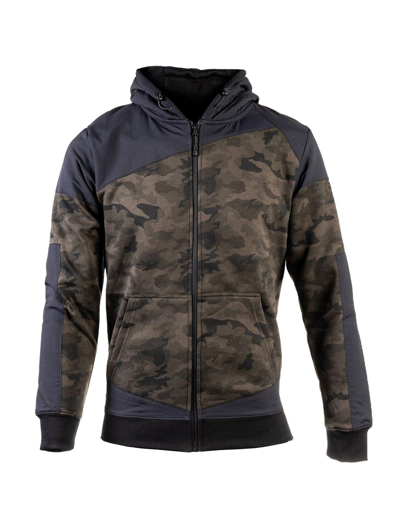 undefined Trades Zip Through Hoodie - Green