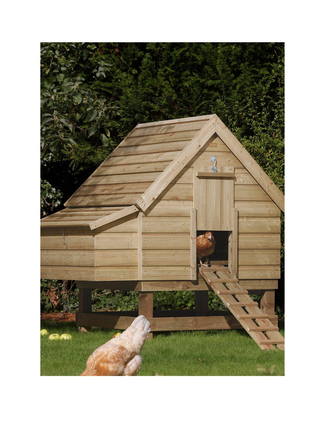 Product photograph of Rowlinson Chicken Coop from very.co.uk