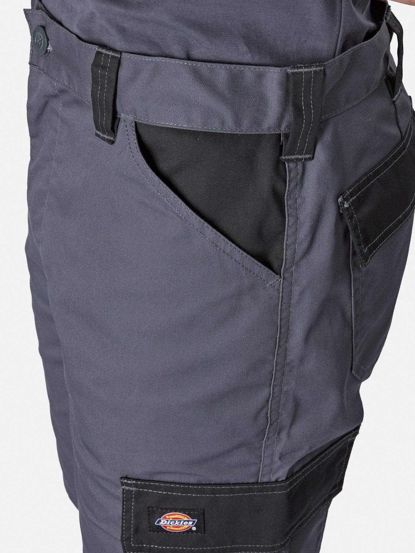 Dickies Everyday Arbeitshose ED247 – Schwarz/Grau, Robust Und Bequem Für Den Alltag