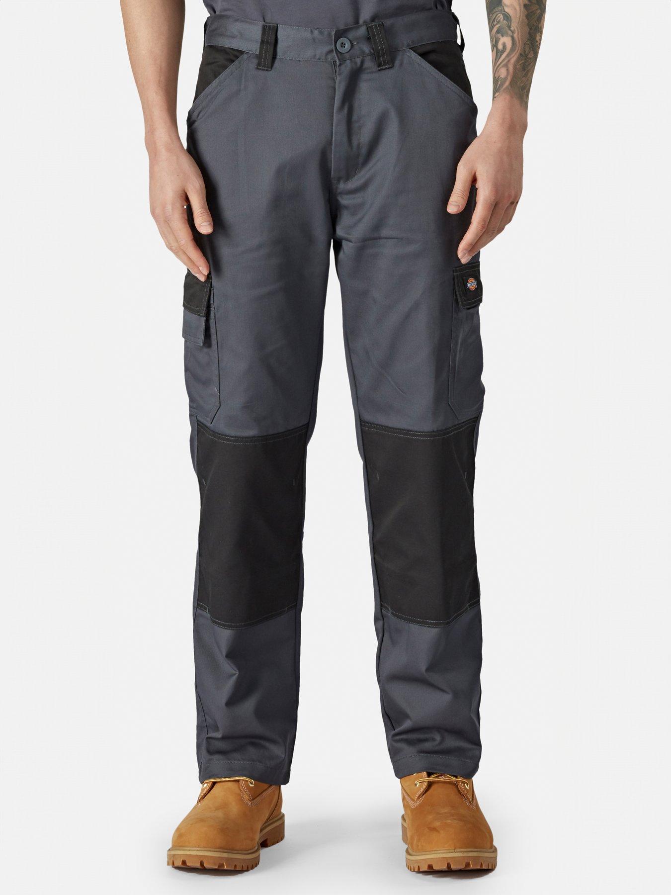Dickies Everyday Trousers, Grey, Size 38, Men